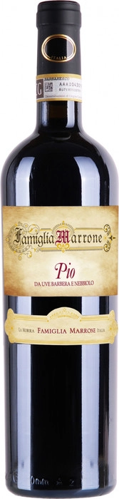 Вино Marrone  Pio Da Uve Barbera e Nebbiolo DOC   Марроне   Пио Барбера Неббиоло 2019 750 мл