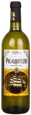 Вино  Товарищество Христофорова Ркацители Крымское 750 мл