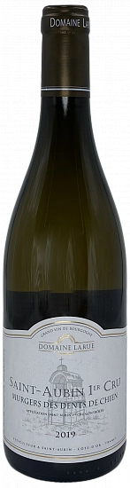 Вино Domaine Didier Larue Saint-Aubin 1-er Les Murgers des Dents de Chien  white dry  2019 750 мл