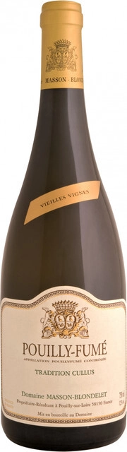 Вино Domaine Masson-Blondelet Pouilly-Fume Tradition Cullus Vieilles Vignes  2018 750 мл
