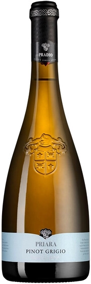 Вино Priara Pinot Grigio DOC Friuli Grave  2023 750 мл