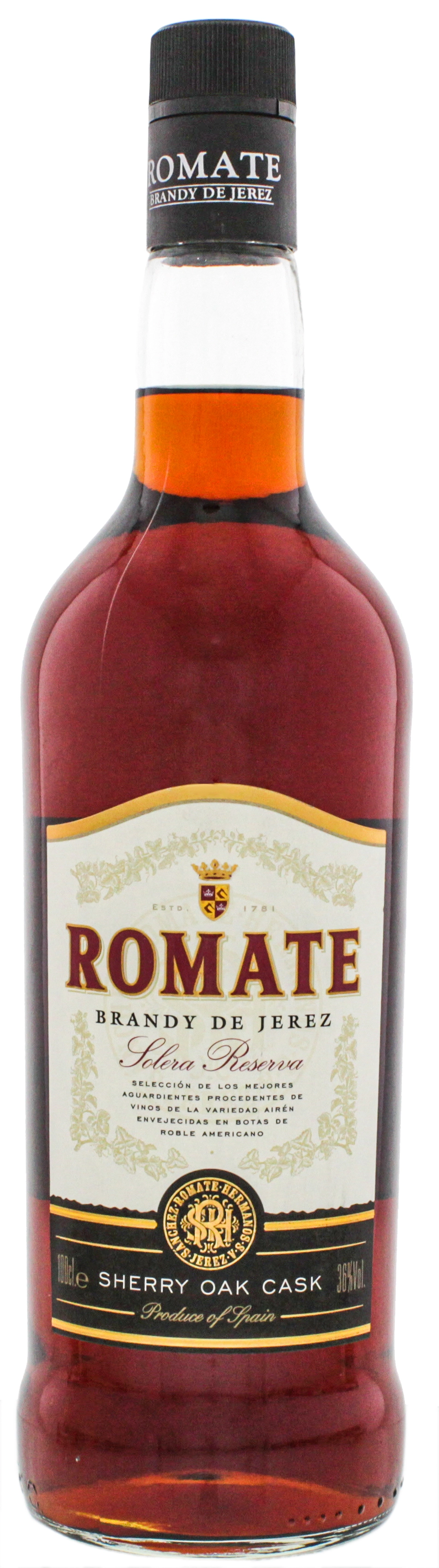 Бренди  хересный  Romate Solera Reserva  700 мл