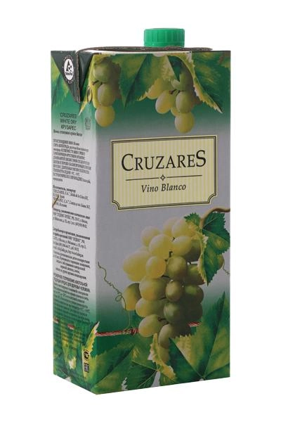 Вино белое сухое  Cruzares Felix Solis Avantis Крузарес 1000 мл