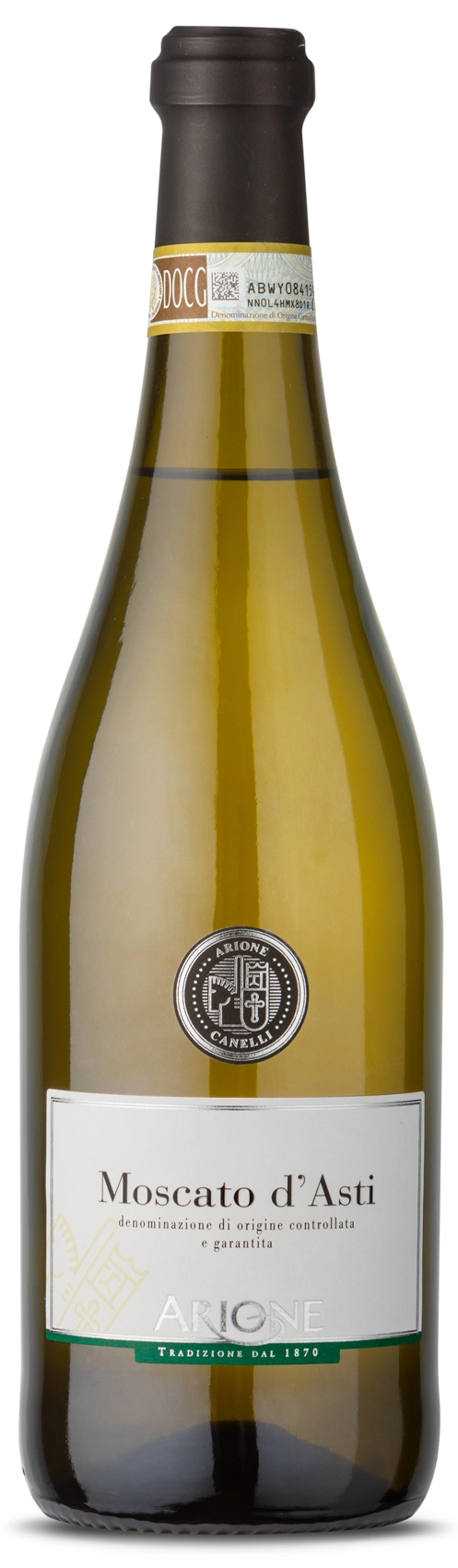 Вино игристое  Arione Moscato d`Asti 2022  750 мл5%