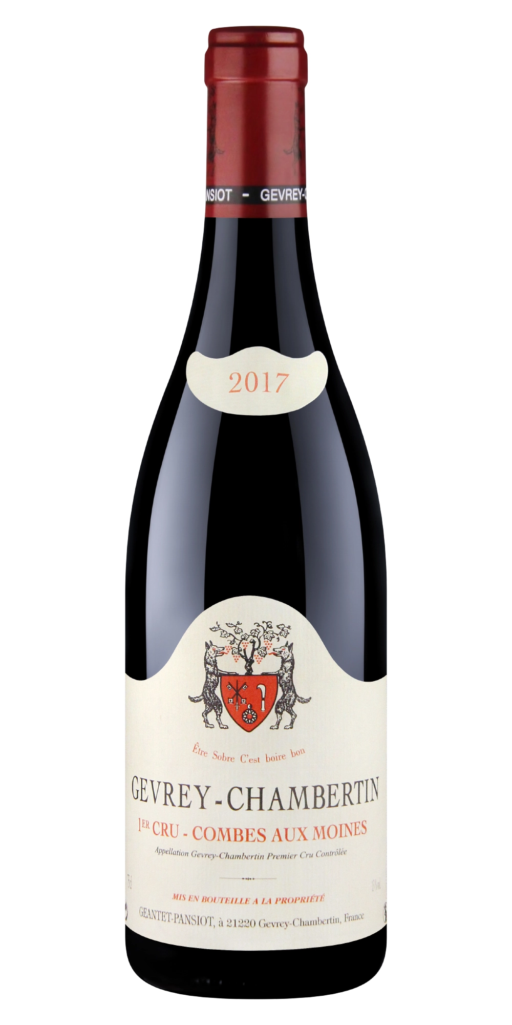 Вино Geantet-Pansiot Gevrey-Chambertin Premier Cru Combes aux Moines  2017 750 мл