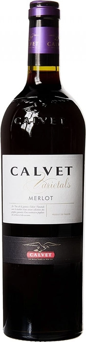Вино Calvet Merlot Pays Doc  2018 750 мл