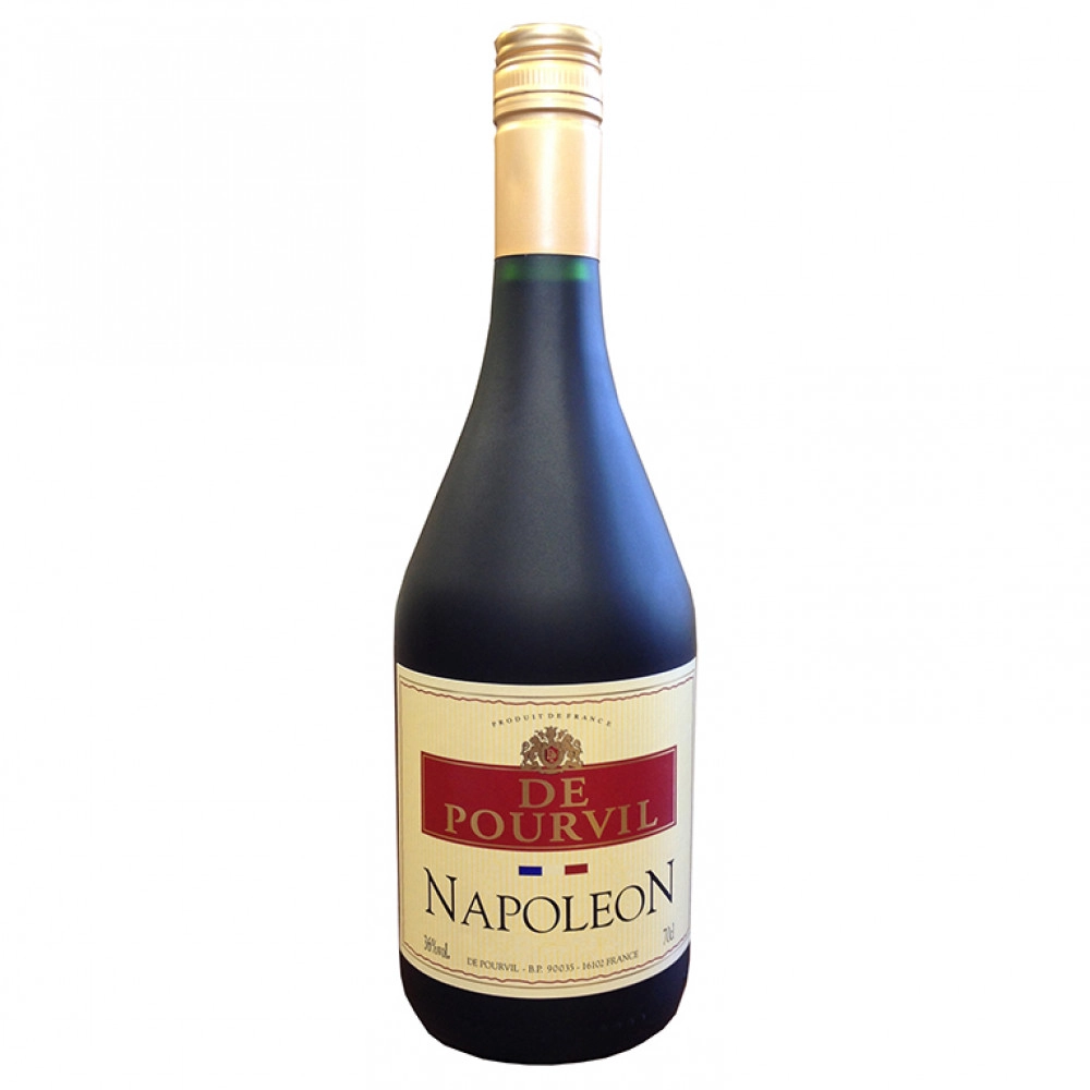 Бренди De Pourvil  Napoleon  Де Пурвиль  Наполеон 700 мл