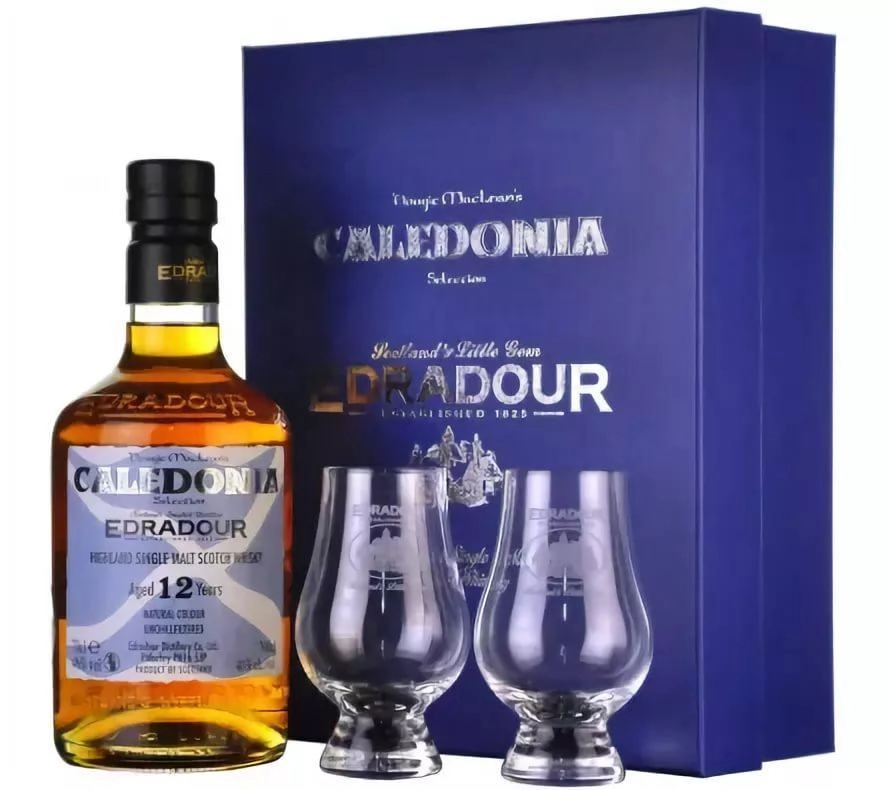 Виски Edradour Caledonia 12 years   700 мл