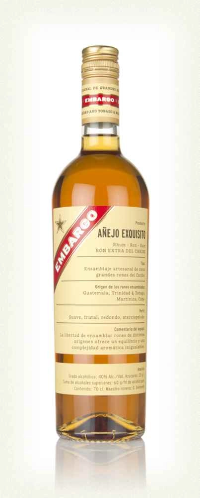 Ром   Embargo Anejo Exquisito  Эмбарго Аньехо Эксквизито 700 мл
