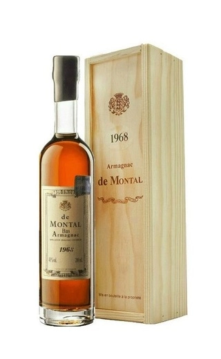 Арманьяк Armagnac de Montal Bas Armagnac wooden box  1968 200 мл