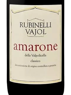 Вино  Rubinelli Vajol   Аmarone della Valpolicella Сlassico DOCG  2012 9000 мл
