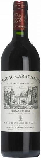 Вино Chateau Carbonnieux Rouge Pessac-Leognan AOC Grand Cru Classe de Graves Шато Карбоньё Руж 2016 750 мл