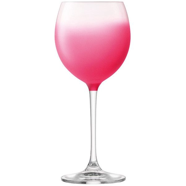 Бокалы LSA International Haze Wine Set of 4 glasses СА Интернешнл Хэйз Вино Розовый Набор из 4 бокалов 400 мл