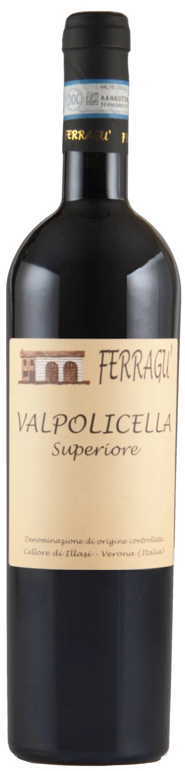 Вино  Ferragù Valpolicella Superiore   2018 750 мл