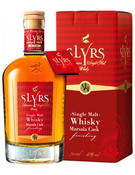 Виски  Slyrs Marsala Cask gift box 700 мл 46%