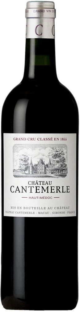 Вино Chateau Cantemerle Haut-Medoc AOC 5-me Grand Cru  1974  750 мл