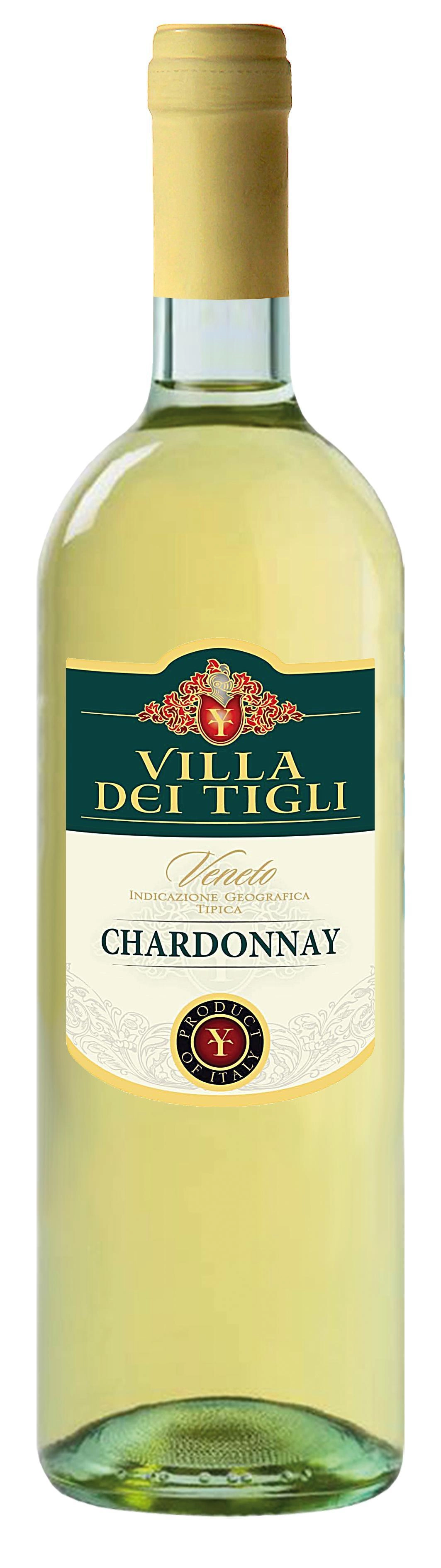 Вино CASA VINICOLA NATALE VERGA S.P.A.  VILLA DEI TIGLI "CHARDONNAY" IGT VENETO  2013г.  0,75