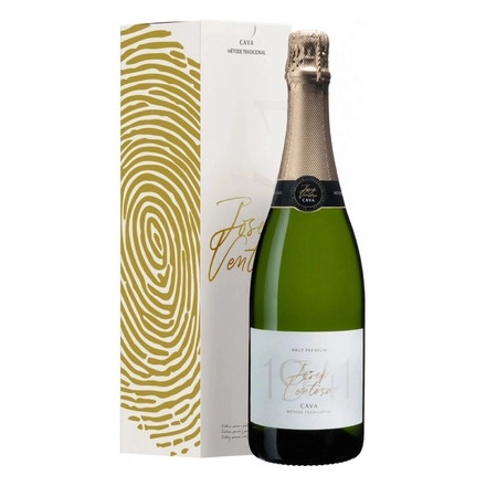 Игристое вино Josep Ventosa Cava Brut DO gift box 750 мл