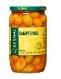 Оливки CAMPESINAS, с косточкой, в стекле 735 г (по 6 шт)