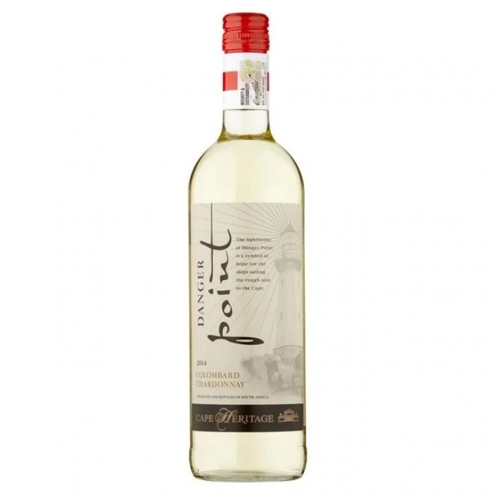 Вино  Danger Point Colombard - Chardonnay Дэнжер Поинт Коломбар Шардоне 2016 750 мл