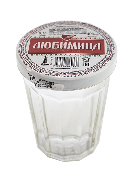 Водка Любимица 100 мл