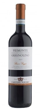 Вино Cantine Povero Grignolino Piemonte DOC Paggio  2022 750 мл