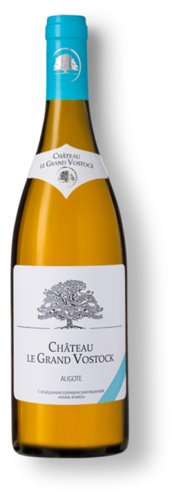 Вино Шато ле Гран Восток   Алиготе белое сухое   750 мл