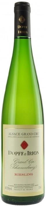 Вино Dopff & Irion Riesling Grand Cru  Schoenenbourg Alsace AOC Допф  Ирион Рислинг Гран Крю  Шоненбург 2020 750 мл 13%