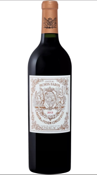 Вино Chateau Pichon-Longueville au Baron de Pichon-Longueville Grand Cru Classe Paulliac AOC  2016 750 мл