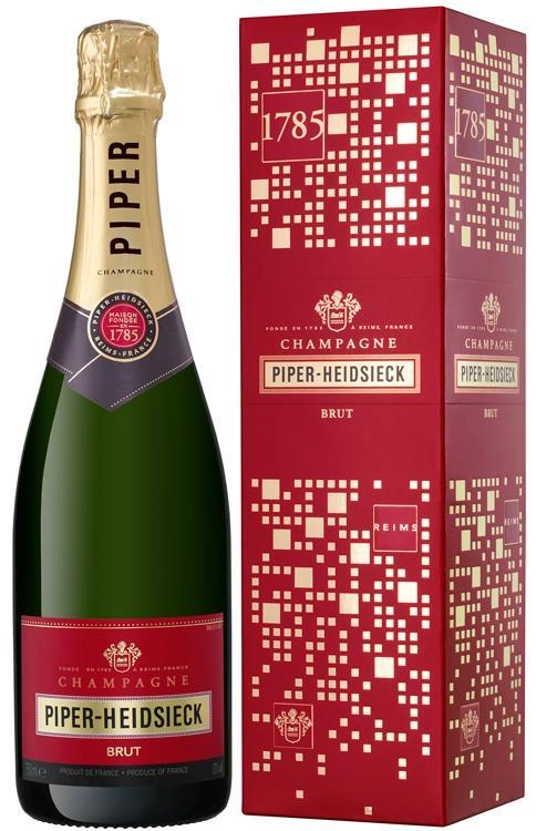 Шампанское   Piper-Heidsieck Brut in gift box  Off-Trade   750 мл