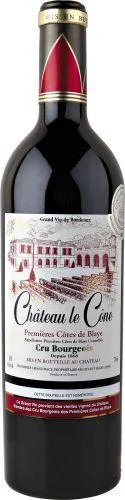 Вино Chateau Le Cone Cru Bourgeois, Premieres Cotes de Blaye АОС Шато Лё Кон Крю Буржуа. Премьер Кот де Блай 2007
