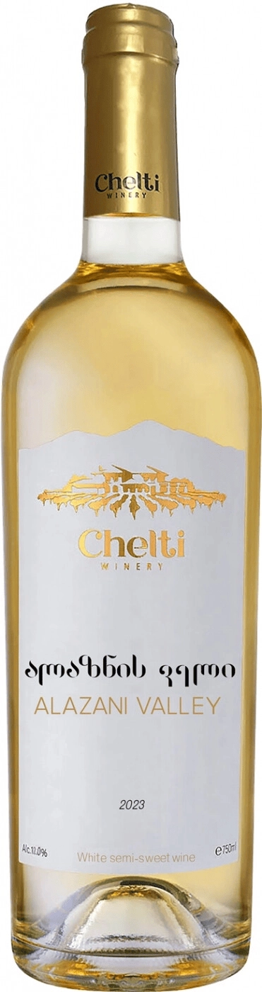 Вино Chelti Alazani Valley White  2023  750 мл 