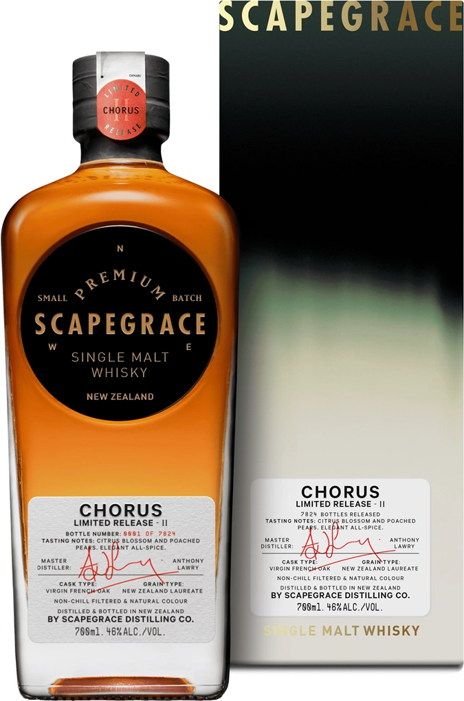 Виски Scapegrace Chorus  gift box  700 мл 46%