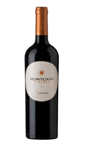Вино MontGras  Reserva  Carmenere МонтГрас Ресерва  Карменере   2018  750 мл