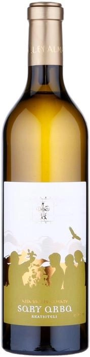 Вино Sary Arba Rkatsiteli Сары Арба Ркацители белое сухое 2015 750 мл