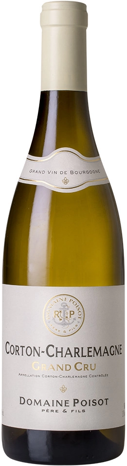 Вино    Domaine Poisot Pere & Fils  Corton-Charlemagne Grand Cru AOC  Домен Пуазо Пер э Фис Кортон-Шарлемань Гран Крю  2016 1500 мл