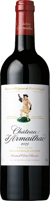 Вино Chateau d'Armailhac Pauillac AOC 5-me Grand Cru Classe 2020  375 мл