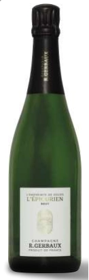 Игристое вино R.GERBAUX L’EPICURIEN CHAMPAGNE AOC BRUT  750мл