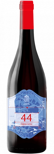 Вино  Усадьба Перовских 44 Параллель Каберне Совиньон Мерло 2018    1500 мл