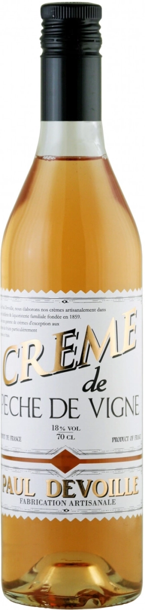 Ликер Крем Paul Devoille Creme de Peche de Vigne  700 мл