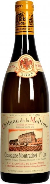 Вино Chateau de la Maltroye Chassagne-Montrachet Premier Cru AOC  2021  750 мл