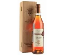 Коньяк Vallein Tercinier Petite Champagne Vintage wooden in box Валлейн Терсинье Птит Шампань Винтаж в деревянном ящике 1977  700 мл