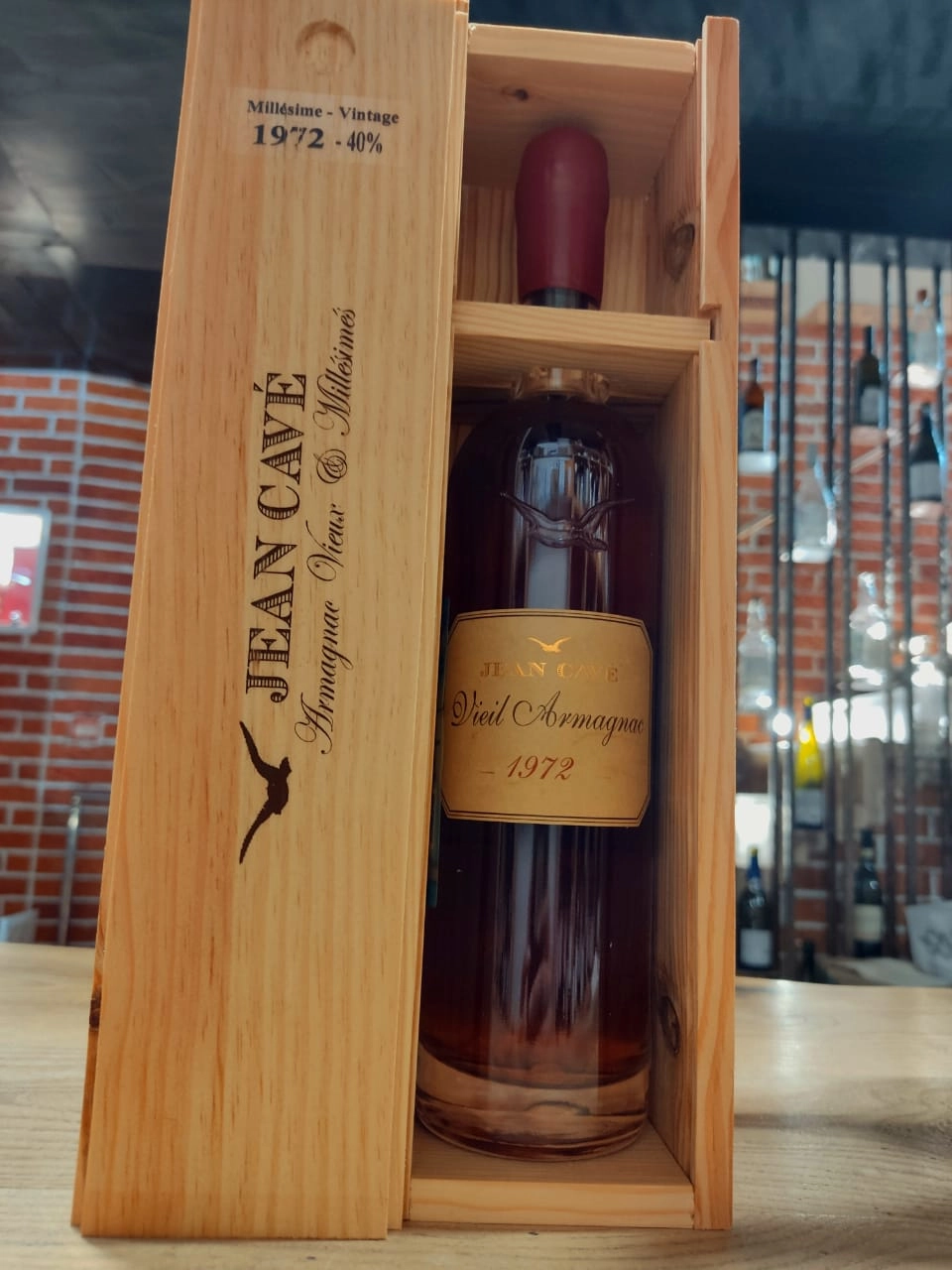Арманьяк  Jean Cave  1972     500 мл