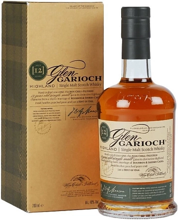 Виски Single Minded Glen Garioch 12 Years Old gift box   700 мл 48 %