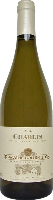 Вино Domaine Fournillon Chablis АОC  2016 750 мл