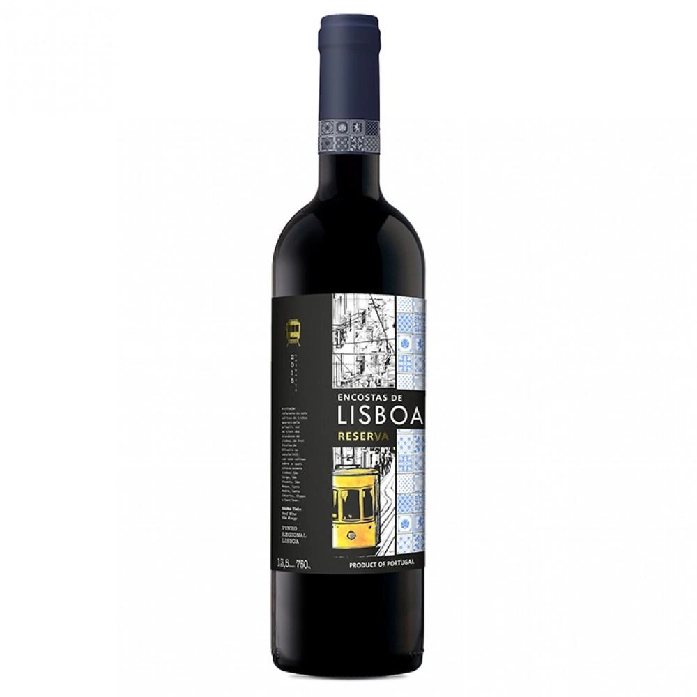 Вино  Amareleza Vinhos  Амарелеза Виньос  Энкошташ де Лисбоа Резерва   красное 2018  750 мл