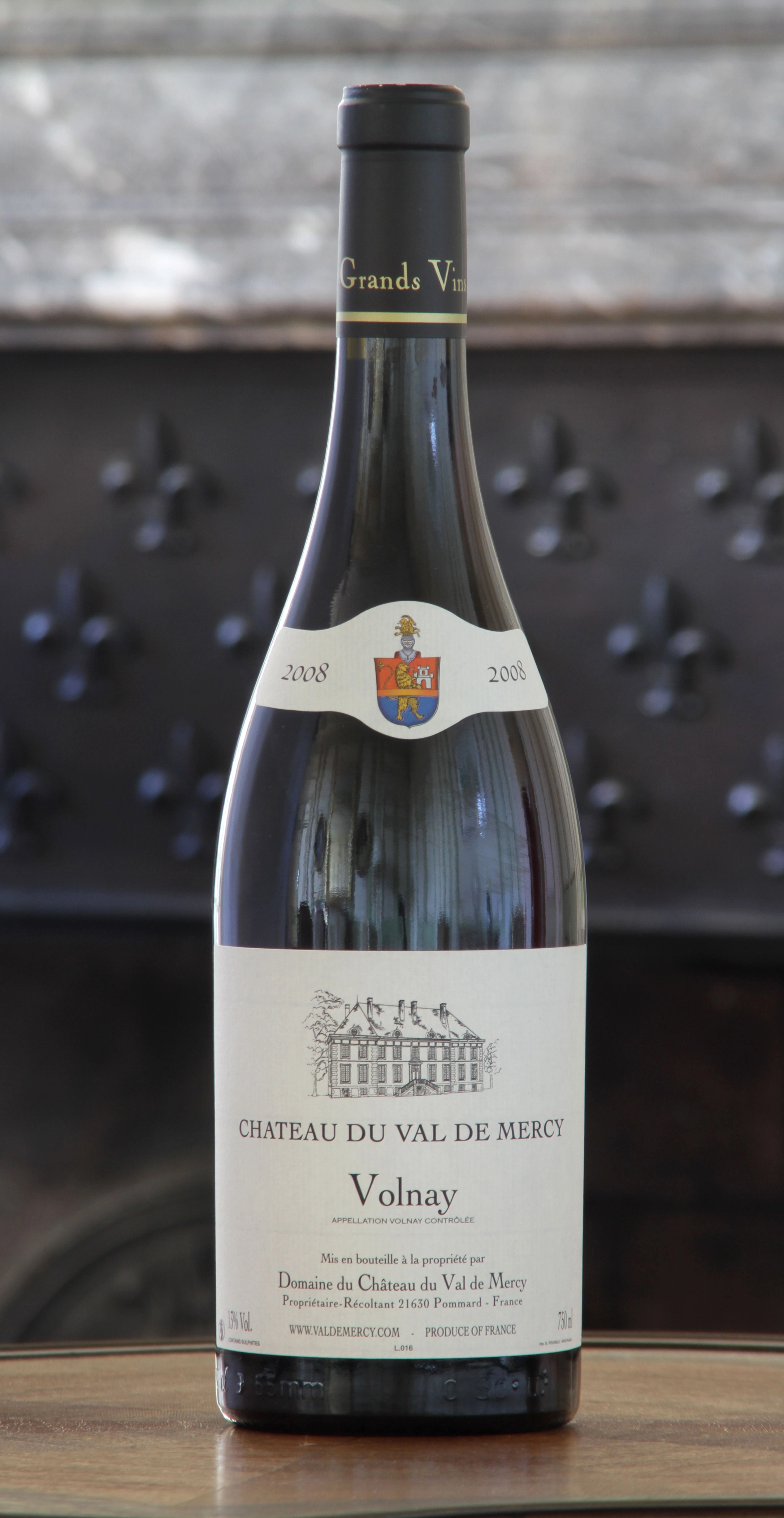 Вино Château du Val de Mercy Volnay 2018 750 мл 13%
