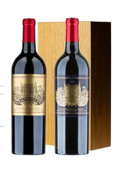 Подарочный набор   Alter Ego de Palmer 2017 | Chateau Palmer 2014 Альтер Эго де Пальмер 2017 | Шато Пальмер 2014   дерево   750мл