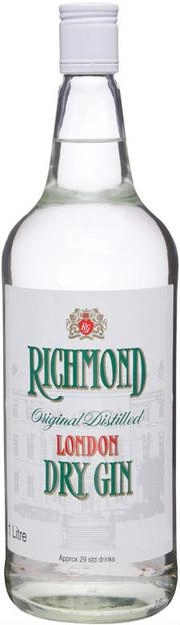 Джин Richmond London Dry  1000 мл