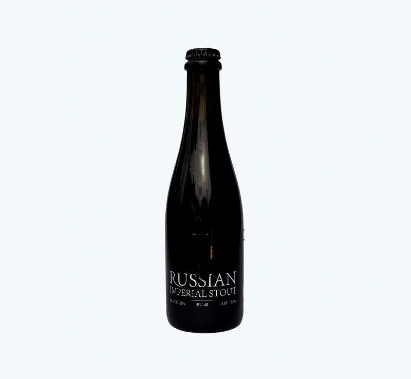 Пиво Konix Russian Imperial Stout Barrel #4" /Коникс "Русский Имперский Стаут Баррель #4" 375 мл
